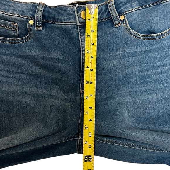 Jones New York Signature Madison Skinny Jeans Blue Stretch Denim Women’s 12 - Picture 7 of 14